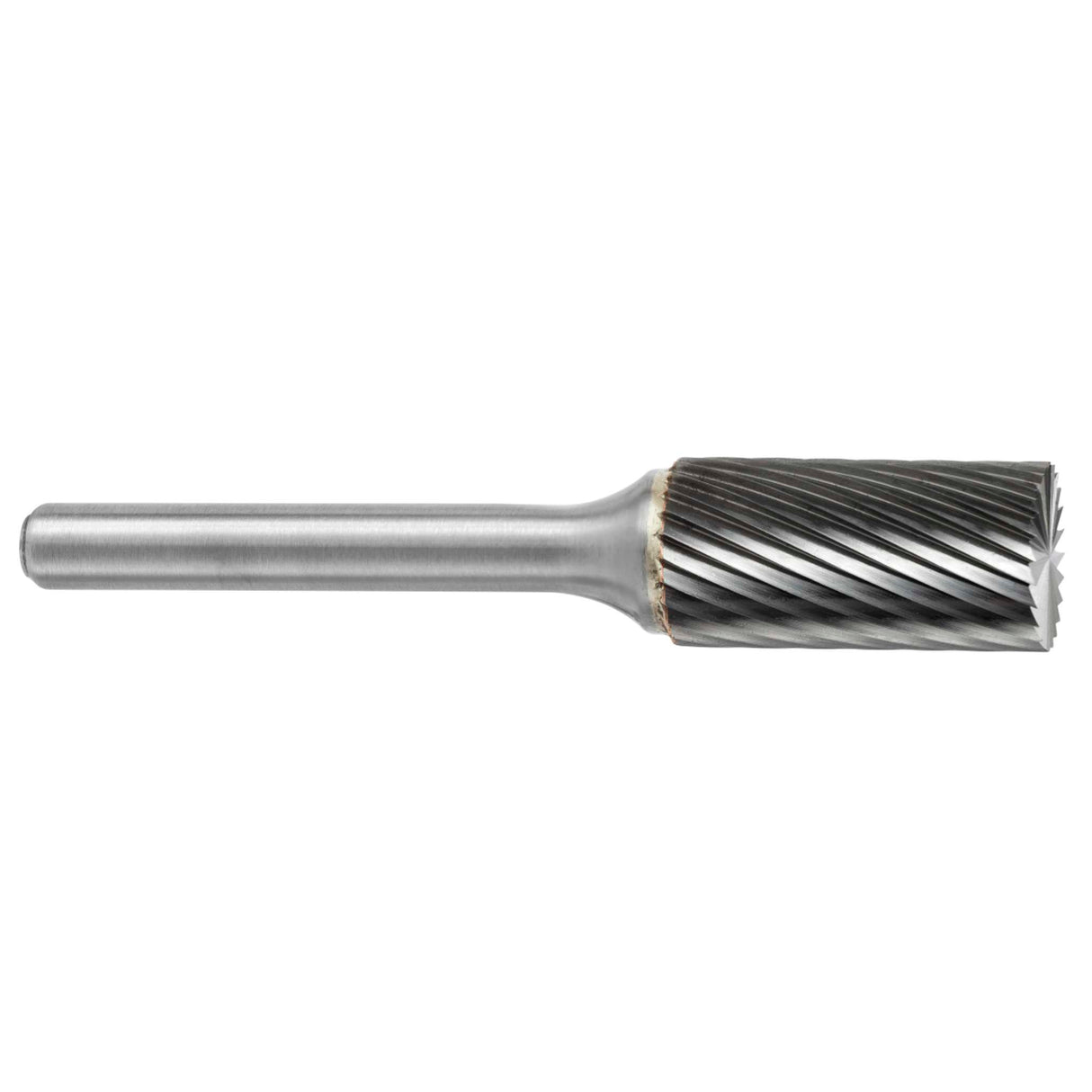 Lima Rotativa SB-1M, diam. de 6 mm X 18 mm de longitud,  X 6 mm de diam. de zanco y 50 mm de largo total, corte , Sin recubrimiento