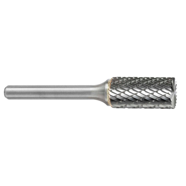 Lima Rotativa SB-43M, diam. de 3 mm X 14 mm de longitud,  X 3 mm de diam. de zanco y 75 mm de largo total, corte , Sin recubrimiento ATA SGS PRO