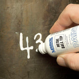 MARCADOR DE PINTURA BASE ACEITE PUNTA DE BOLA 1/8 BALL PAINT  BLANCO Markal®