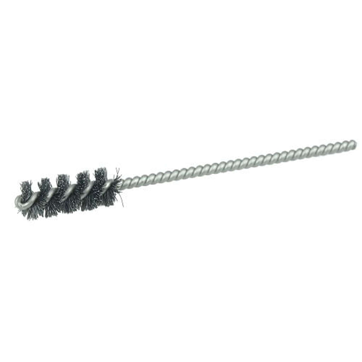 Escobillon de Alambre,Entrada 1/8",Longitud 3-1/2",Diámetro 3/8" Weiler