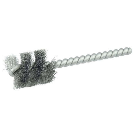 Escobillon de Alambre,Entrada 7/32",Longitud 3-1/2",Diámetro 7/8" Weiler