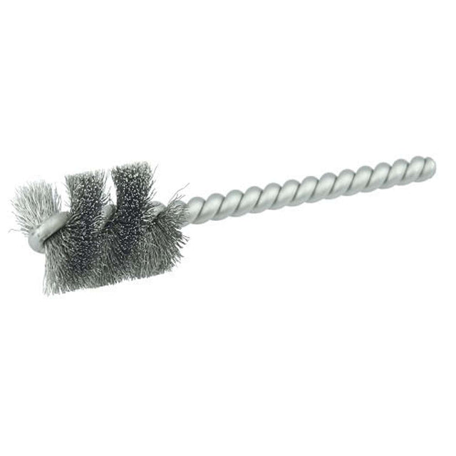 Escobillon de Alambre,Entrada 7/32",Longitud 3-1/2",Diámetro 7/8" Weiler