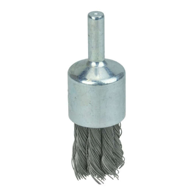 Cepillo de Alambre,Vástago 1/4",Diámetro 3/4" Weiler
