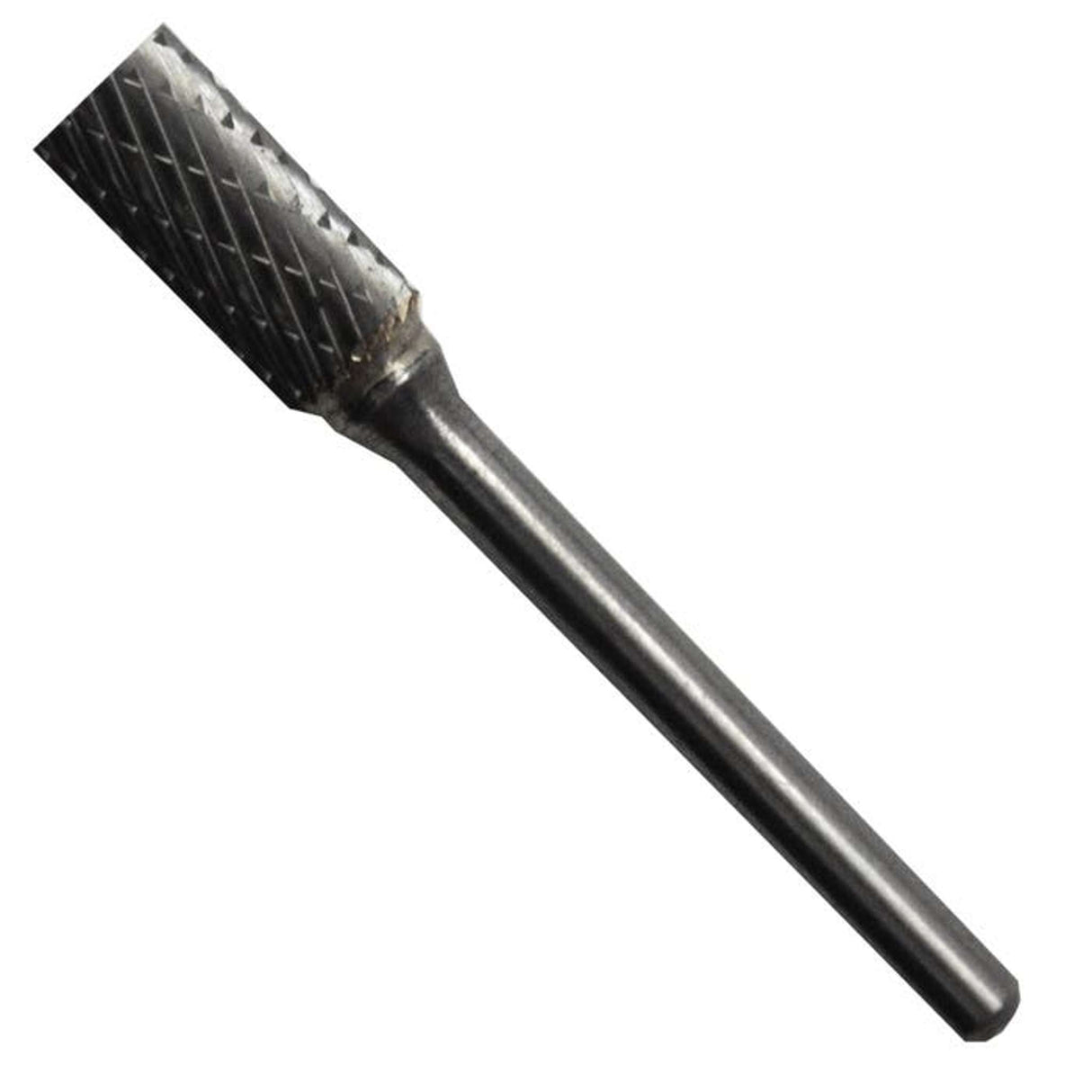 Lima rotativa numero SA-51, 1/4 pulg X 1/2 Pulg X 1/8 pulg de Doble corte  y Sin recubrimiento Tenazit
