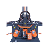 Máquina curvadora de placas de 4 rodillos trifásica 220V/60Hz