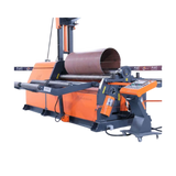 Máquina curvadora de placas de 4 rodillos trifásica 220V/60Hz