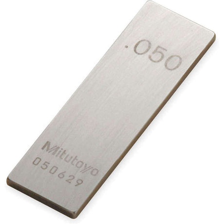 Bloque patrón rectangular, pulg. certificado de inspección ASME, Grado 0, Acero, 0.05 pulg Mitutoyo