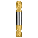 Cortador Vertical de Propósito General, Diam. 1/32 pulg, 4 Flautas, Punta Plana