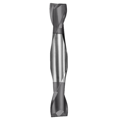 Cortador Vertical de Propósito General, Diam. 3/32 pulg, 2 Flautas, Punta Plana SGS