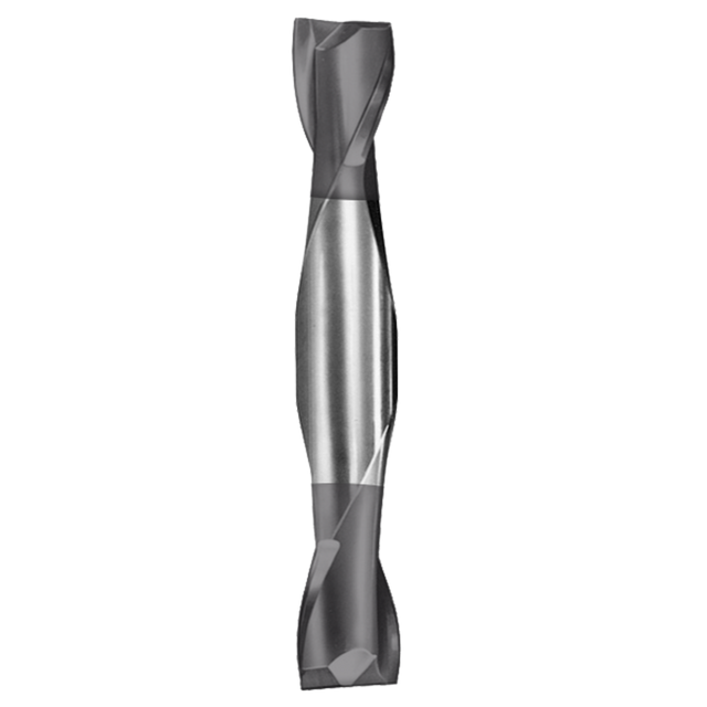 Cortador Vertical de Propósito General, Diam. 3/32 pulg, 2 Flautas, Punta Plana SGS