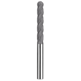 Cortador Vertical de Propósito General, Diam. 3/4 pulg, 4 Flautas, Punta Bola SGS