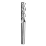 Cortador Vertical de Propósito General, Diam. 3/8 pulg, 4 Flautas, Punta Bola SGS