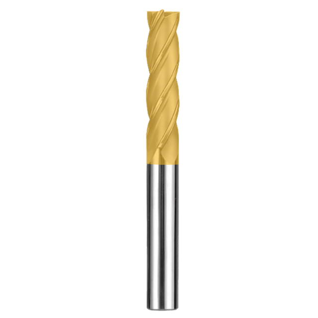 Cortador Vertical de Propósito General, Diam. 1/2 pulg, 4 Flautas, Punta Plana SGS