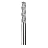 Cortador Vertical de Propósito General, Diam. 3/4 pulg, 4 Flautas, Punta Plana SGS