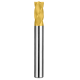 Cortador Vertical de Propósito General, Diam. 1/4 pulg, 4 Flautas, Punta Plana SGS