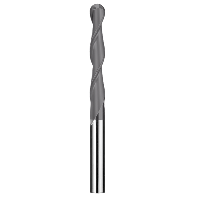 Cortador Vertical de Propósito General, Diam. 5/8 pulg, 2 Flautas, Punta Bola SGS