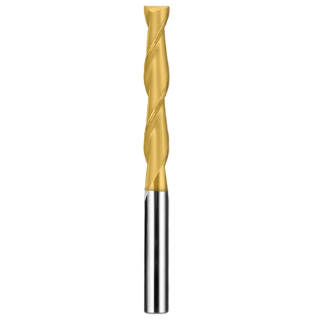 Cortador Vertical de Propósito General, Diam. 3/4 pulg, 2 Flautas, Punta Plana SGS