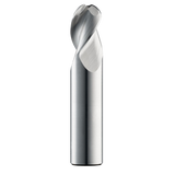 Cortador Vertical de Alto Rendimiento para Aluminio, Diam. Cte. 10 mm, 3 Flautas, Punta Bola SGS
