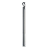 Cortador Vertical de Alto Rendimiento para Aluminio, Diam. Cte. 1/4 pulg, 3 Flautas, Punta Bola SGS