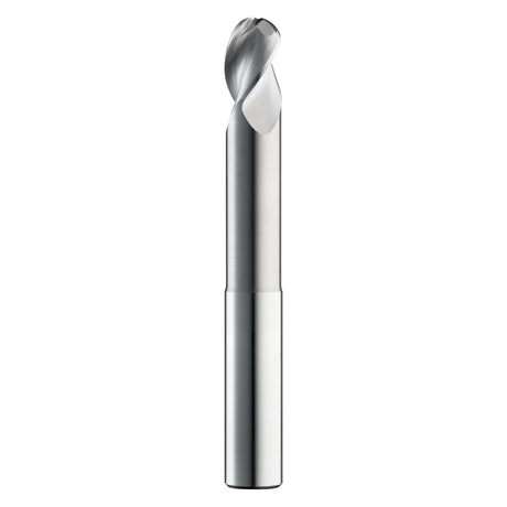 Cortador Vertical de Alto Rendimiento para Aluminio, Diam. Cte. 1/4 pulg, 3 Flautas, Punta Bola SGS