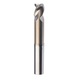 Cortador Vertical de Alto Rendimiento para Aluminio, Diam. Cte. 1/4 pulg, 3 Flautas, Radios en Esquina SGS