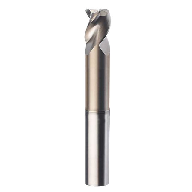 Cortador Vertical de Alto Rendimiento para Aluminio, Diam. Cte. 1/4 pulg, 3 Flautas, Radios en Esquina SGS