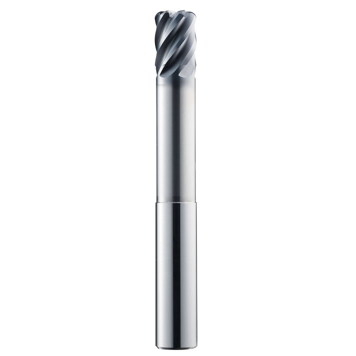 Cortador Vertical de Alto Rendimiento, Diam. Cte. 1/4 pulg, 6 Flautas, Radios en Esquina SGS