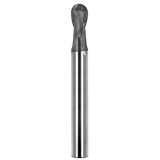 Cortador Vertical de Propósito General, Diam. 3/8 pulg, 2 Flautas, Punta Bola SGS
