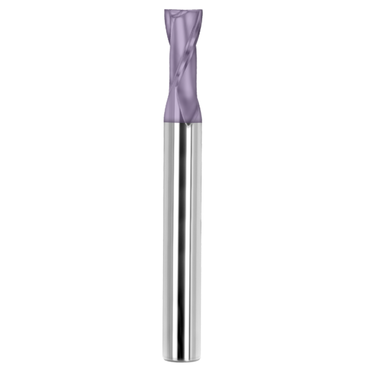 Cortador Vertical de Propósito General, Diam. 3/8 pulg, 2 Flautas, Punta Plana SGS
