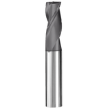 Cortador Vertical de Propósito General, Diam. 3/32 pulg, 3 Flautas, Punta Plana SGS