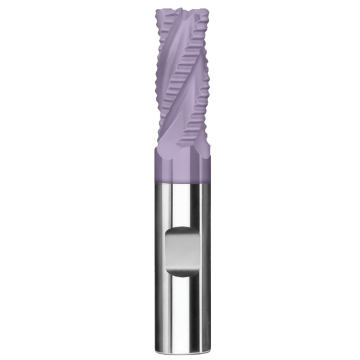 Cortador Vertical de Propósito General, Diam. 3/8 pulg, 3 Flautas, Rompevirutas