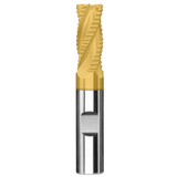 Cortador Vertical de Propósito General, Diam. 1/2 pulg, 4 Flautas, Rompevirutas