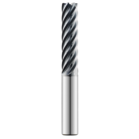 Cortador Vertical de Alto Rendimiento, Diam. Cte. 6 mm, 7 Flautas, Rompevirutas SGS