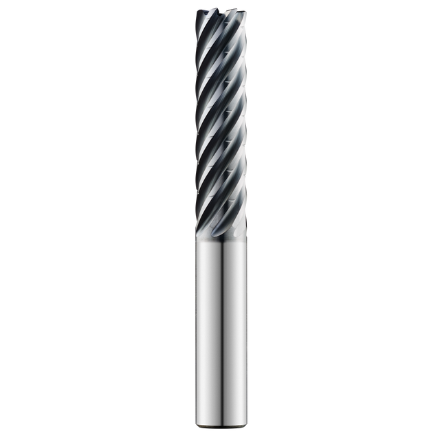 Cortador Vertical de Alto Rendimiento, Diam. Cte. 6 mm, 7 Flautas, Rompevirutas SGS