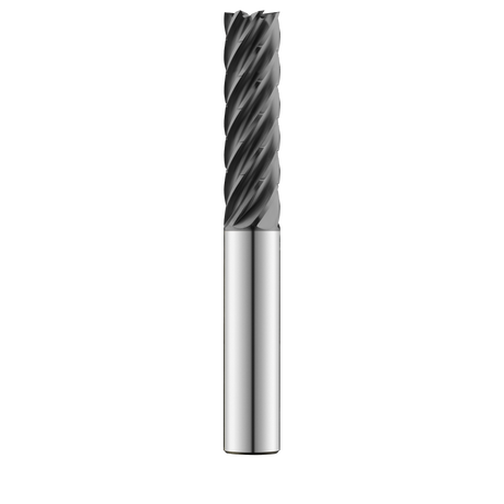 Cortador Vertical de Alto Rendimiento, Diam. Cte. 5/8 pulg, 7 Flautas, Rompevirutas Plana SGS