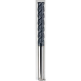 Cortador Vertical de Alto Rendimiento, Diam. Cte. 5/8 pulg, 4 Flautas, Punta Plana SGS