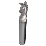 Cortador Vertical de Alto Rendimiento para Aluminio, Diam. Cte. 5/8 pulg, 3 Flautas, Rompevirutas