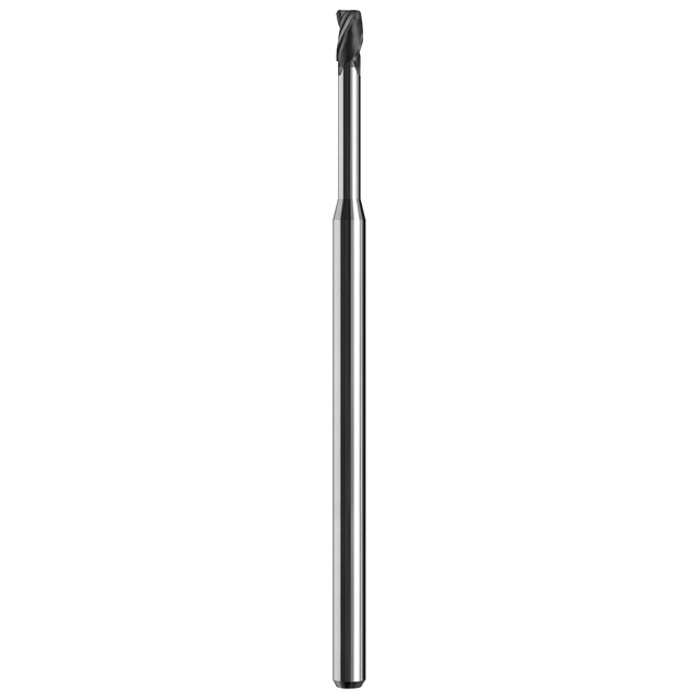Micro Cortador Vertical, Diam. Cte. 0.0650 pulg, 3 Flautas, Punta Plana SGS