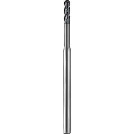 Micro Cortador Vertical, Diam. Cte. 0.0150 pulg, 4 Flautas, Punta Bola SGS