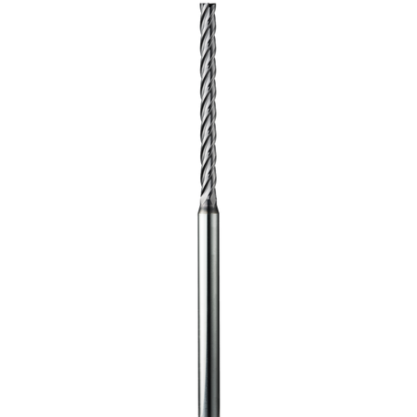 Micro Cortador Vertical, Diam. Cte. 0.0930 pulg, 4 Flautas, Punta Plana SGS