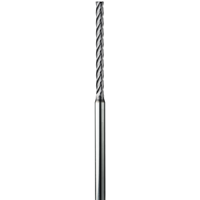 Micro Cortador Vertical, Diam. Cte. 0.0620 pulg, 4 Flautas, Punta Plana SGS