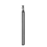 Micro Cortador Vertical, Diam. Cte. 0.0250 pulg, 4 Flautas, Punta Plana SGS