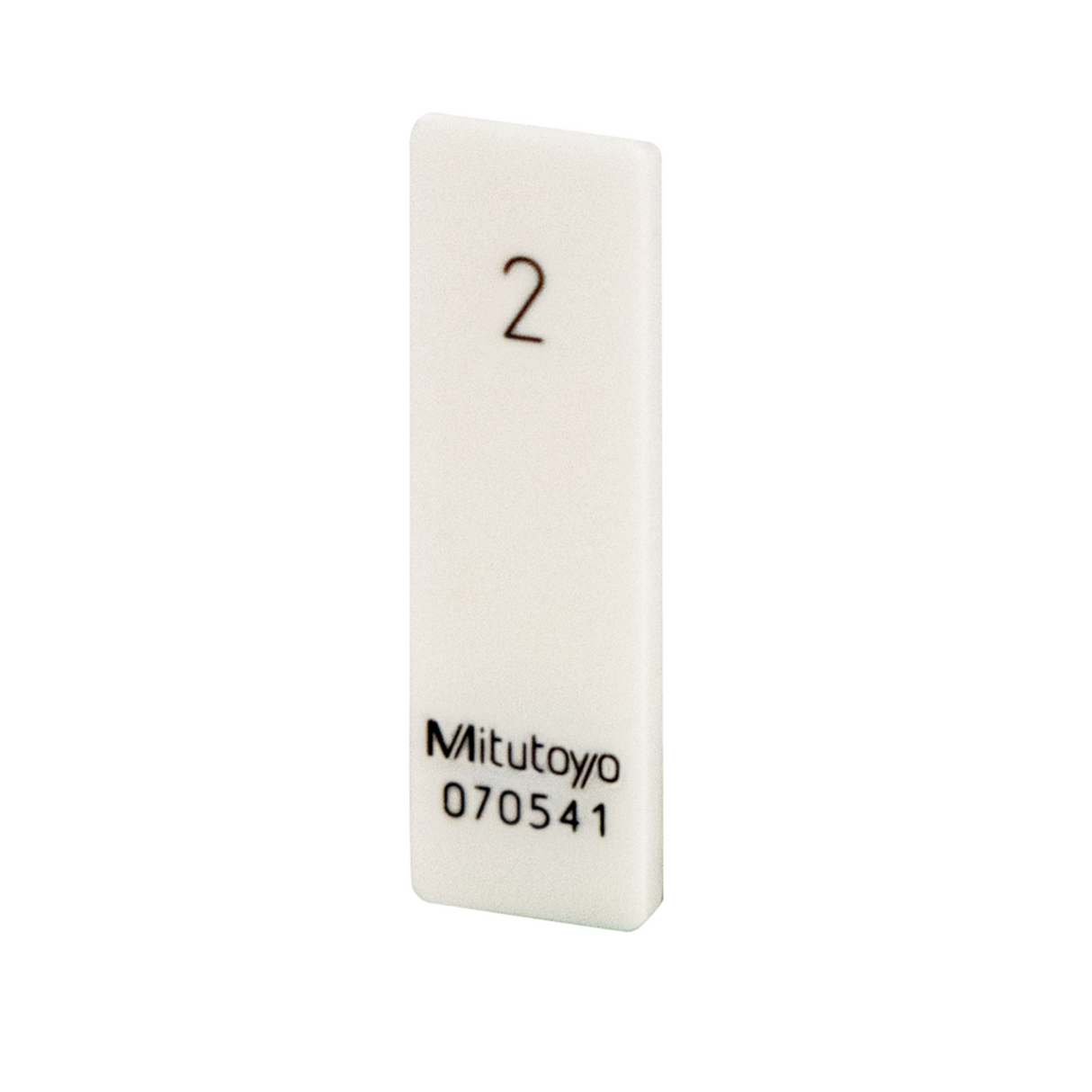 Bloque patrón rectangular, mm, certificado JCSS ISO, Grado 0, Cerámica, 1mm Mitutoyo