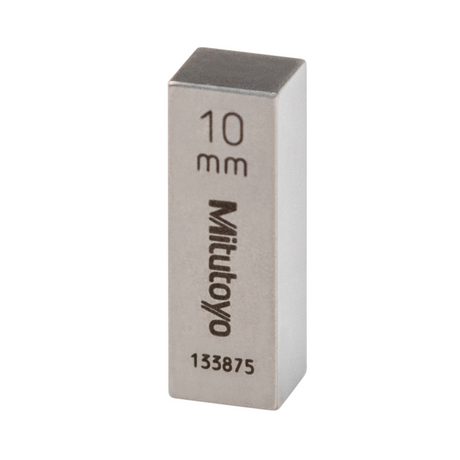 Bloque patrón rectangular, mm, certificado de inspección, ISO, Grado 0, Acero, 7mm Mitutoyo