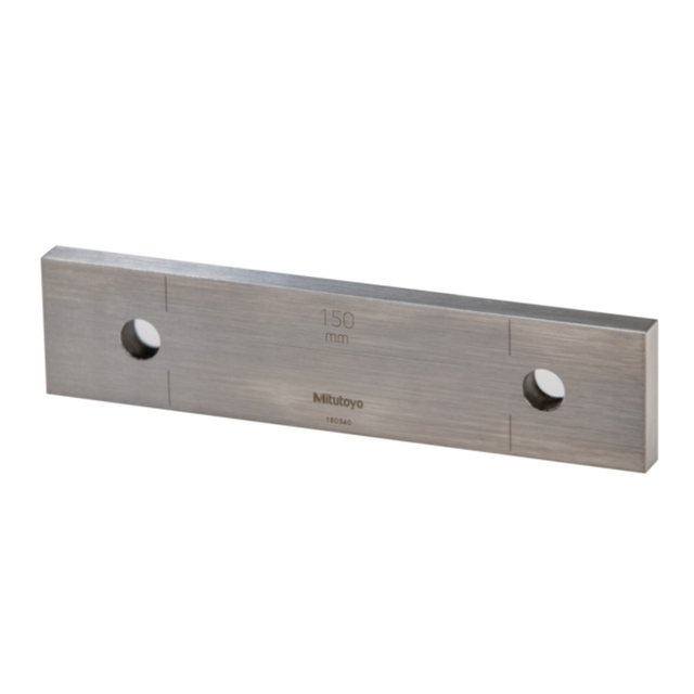 Bloque patrón rectangular, mm, certificado de inspección, ISO, Grado 0, Acero, 125mm Mitutoyo