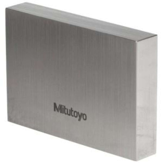 Bloque patrón rectangular, pulg. certificado de inspección ASME, Grado  1, Acero, 6 pulg Mitutoyo