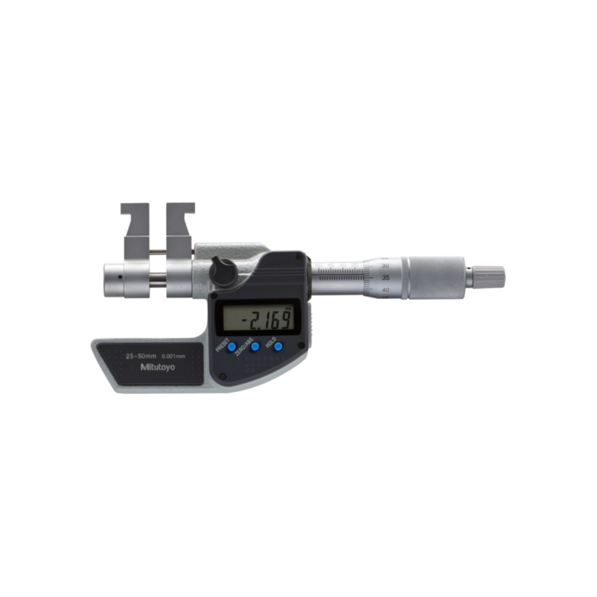 Micrómetro de interiores, tipo calibrador, 1 - 2 pulg