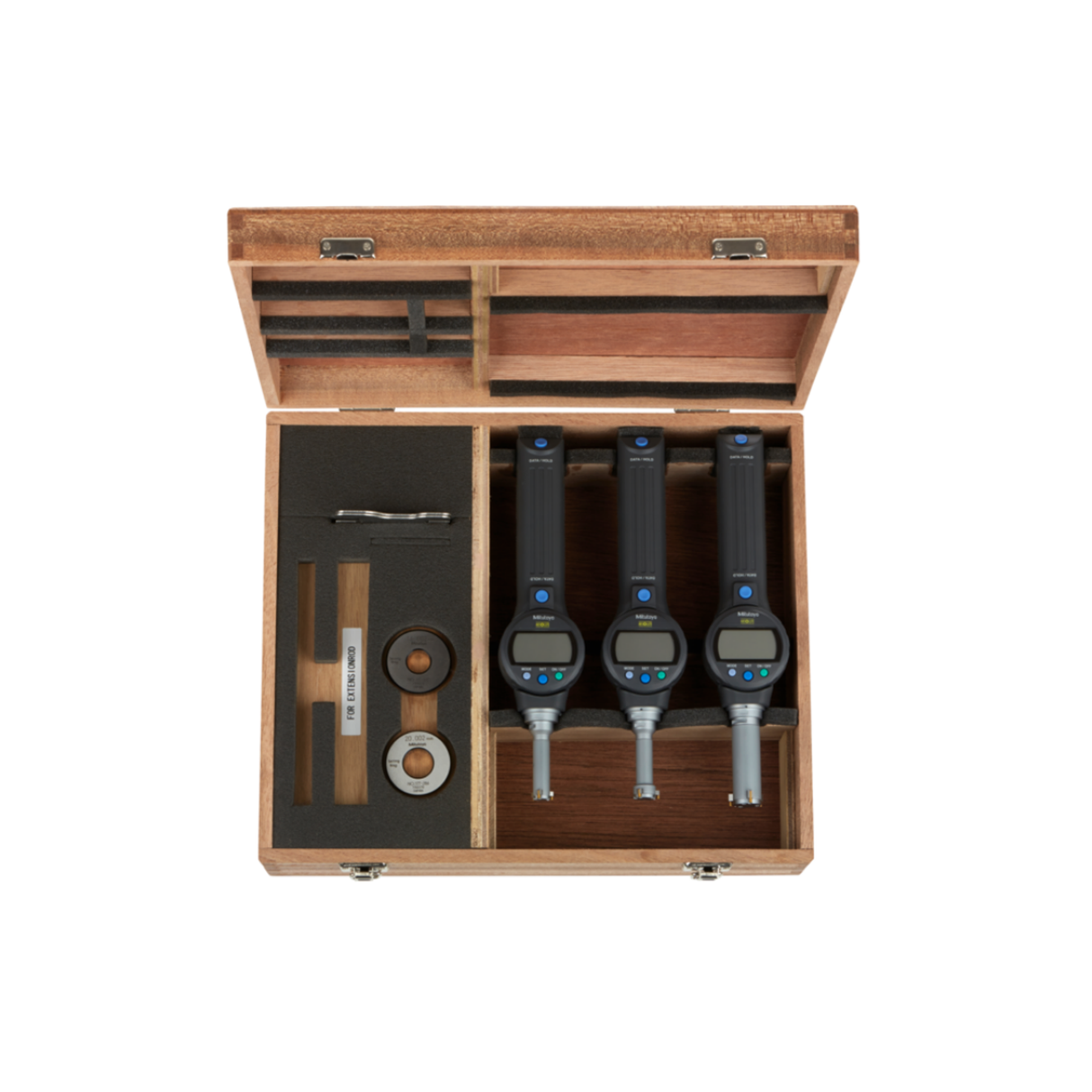 Juego de Borematic digital ABS de interiores de 3 punta 12-25mm, Juego de unidad completa